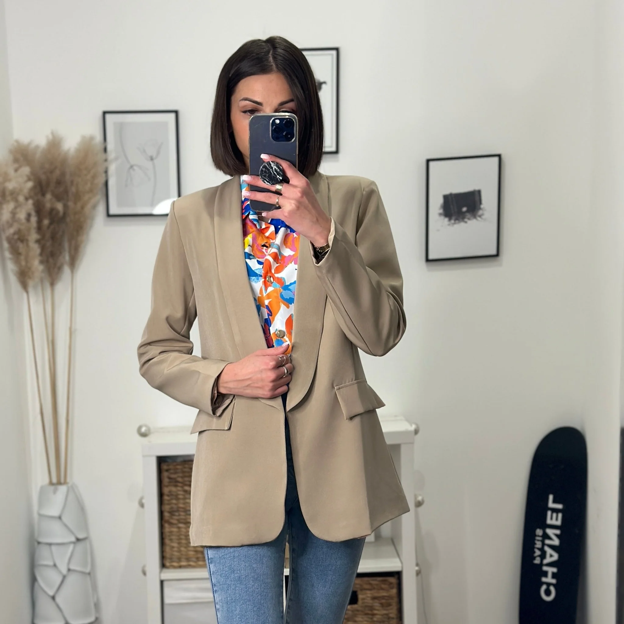 BLAZER TAUPE GABY
