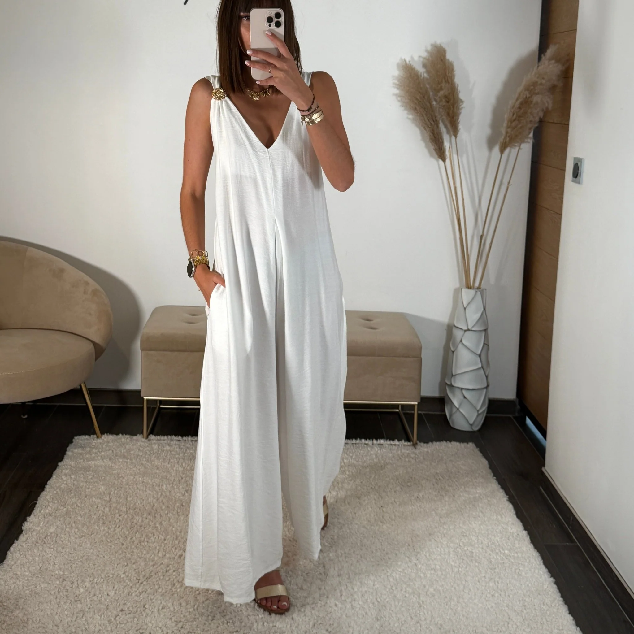 COMBINAISON BLANCHE SUZY