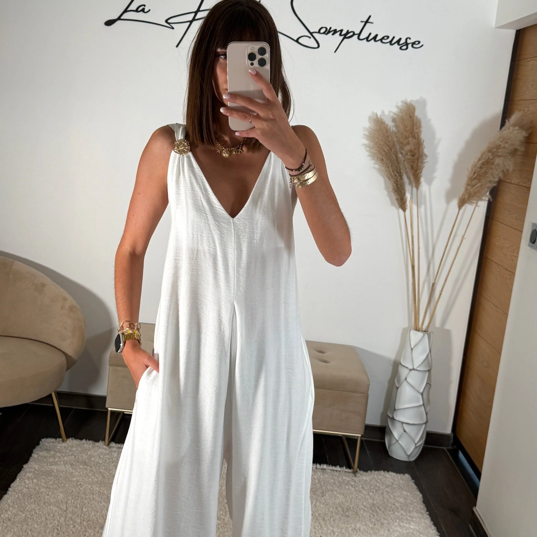 COMBINAISON BLANCHE SUZY - Image 3