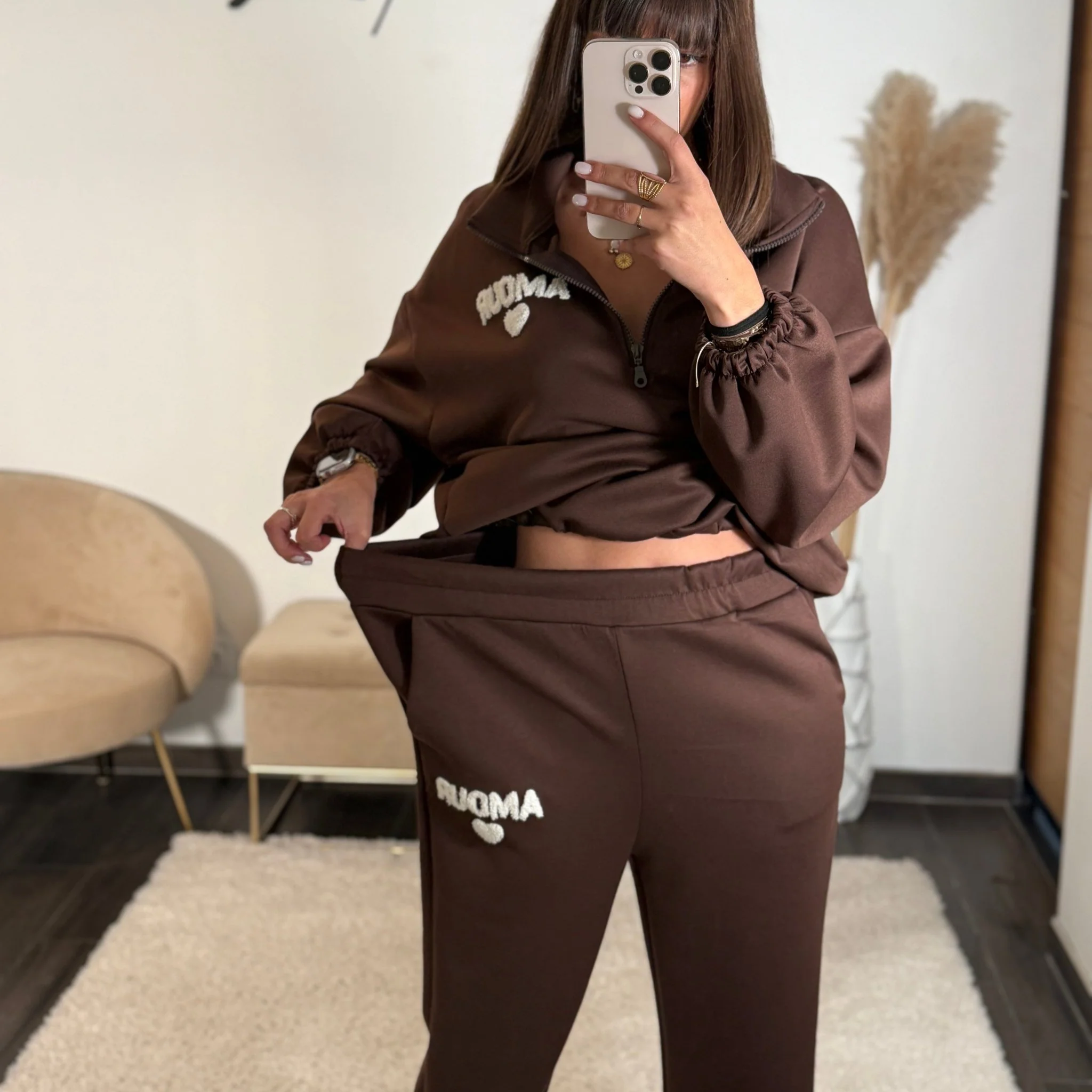 ENSEMBLE SURVETEMENT AMOUR CHOCOLAT - Image 7