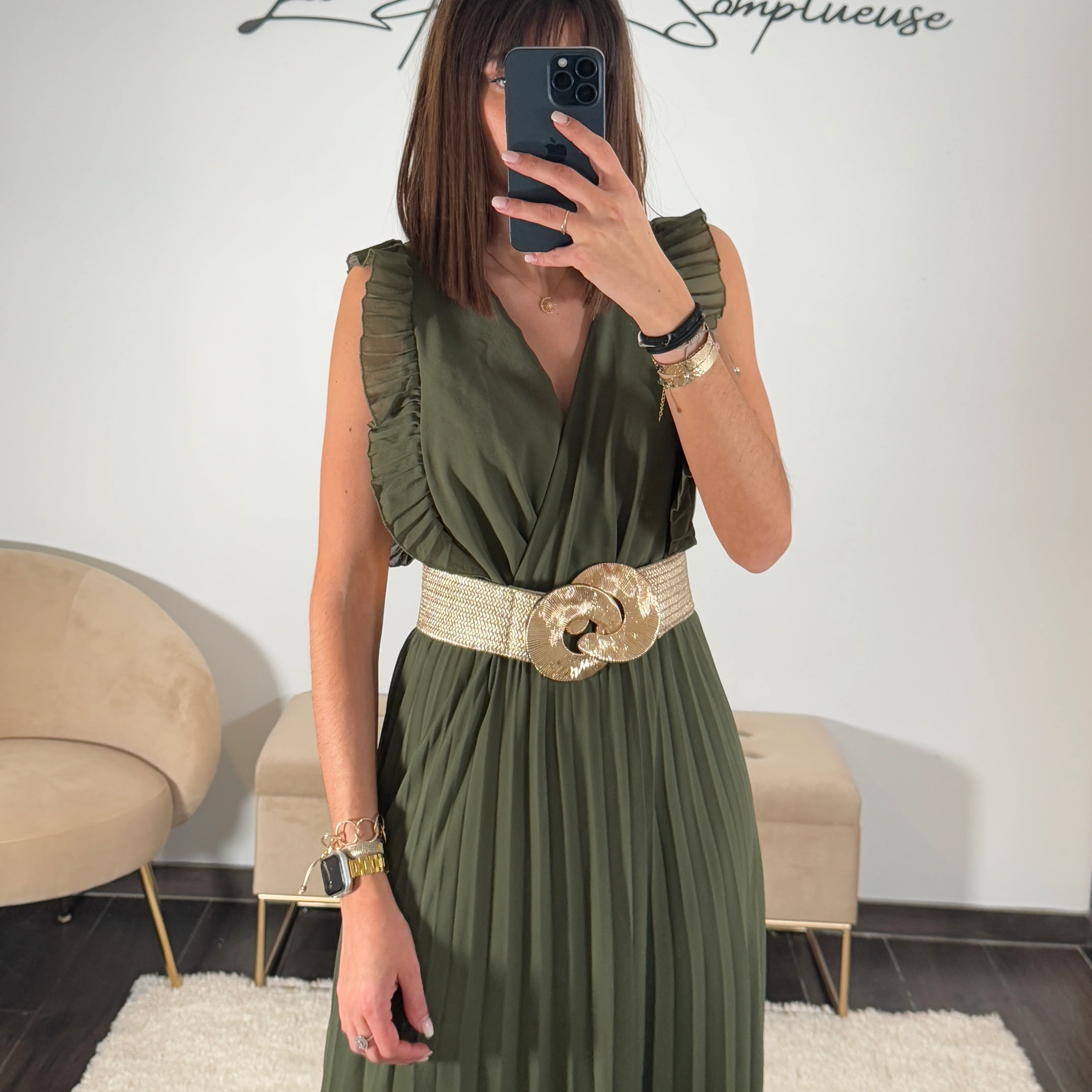 ROBE LONGUE KAKI GABRIELLE - Image 4