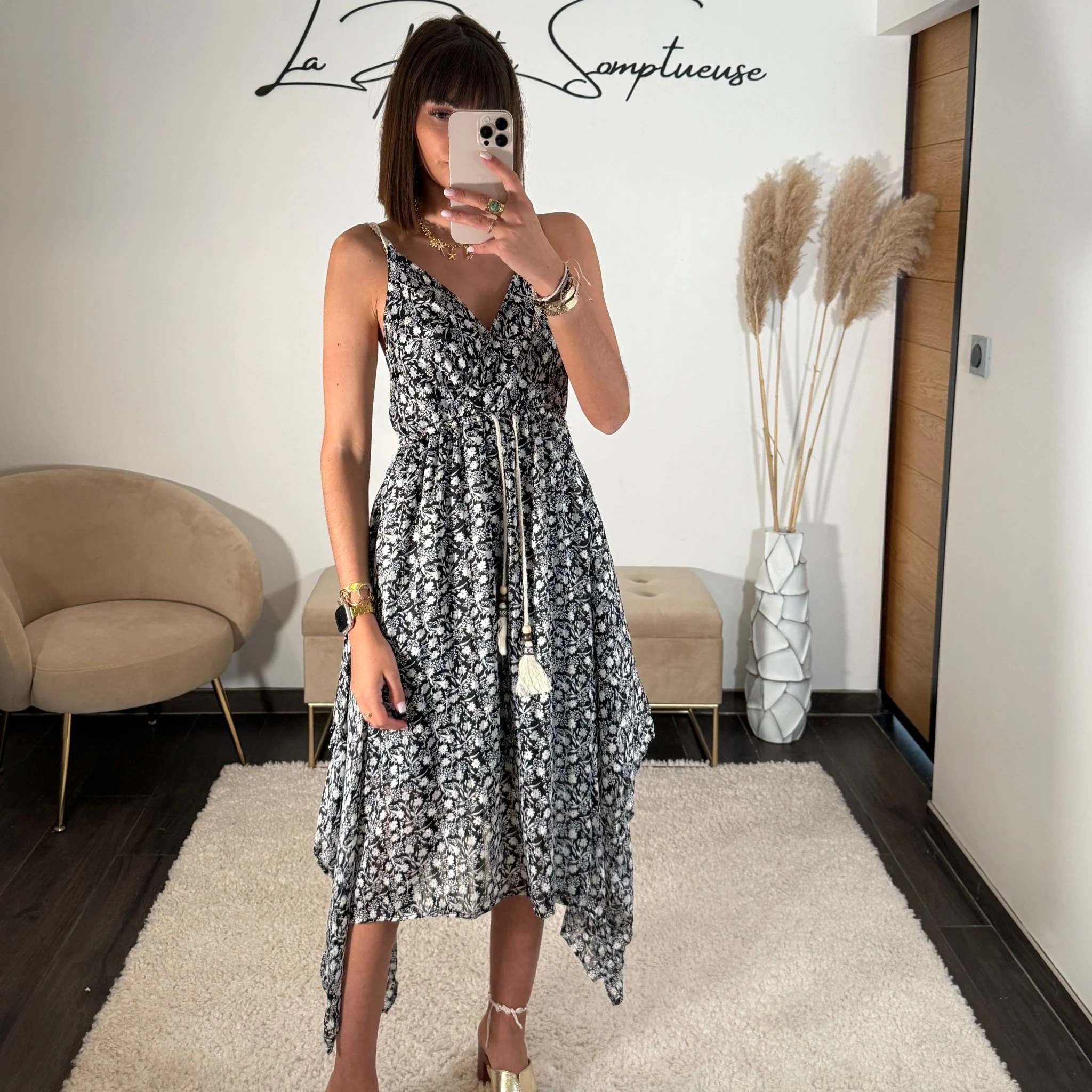 ROBE NOIRE AZELIE