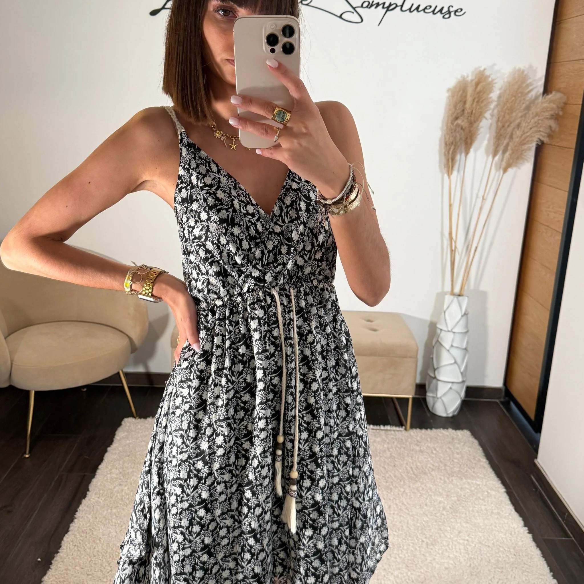 ROBE NOIRE AZELIE - Image 2