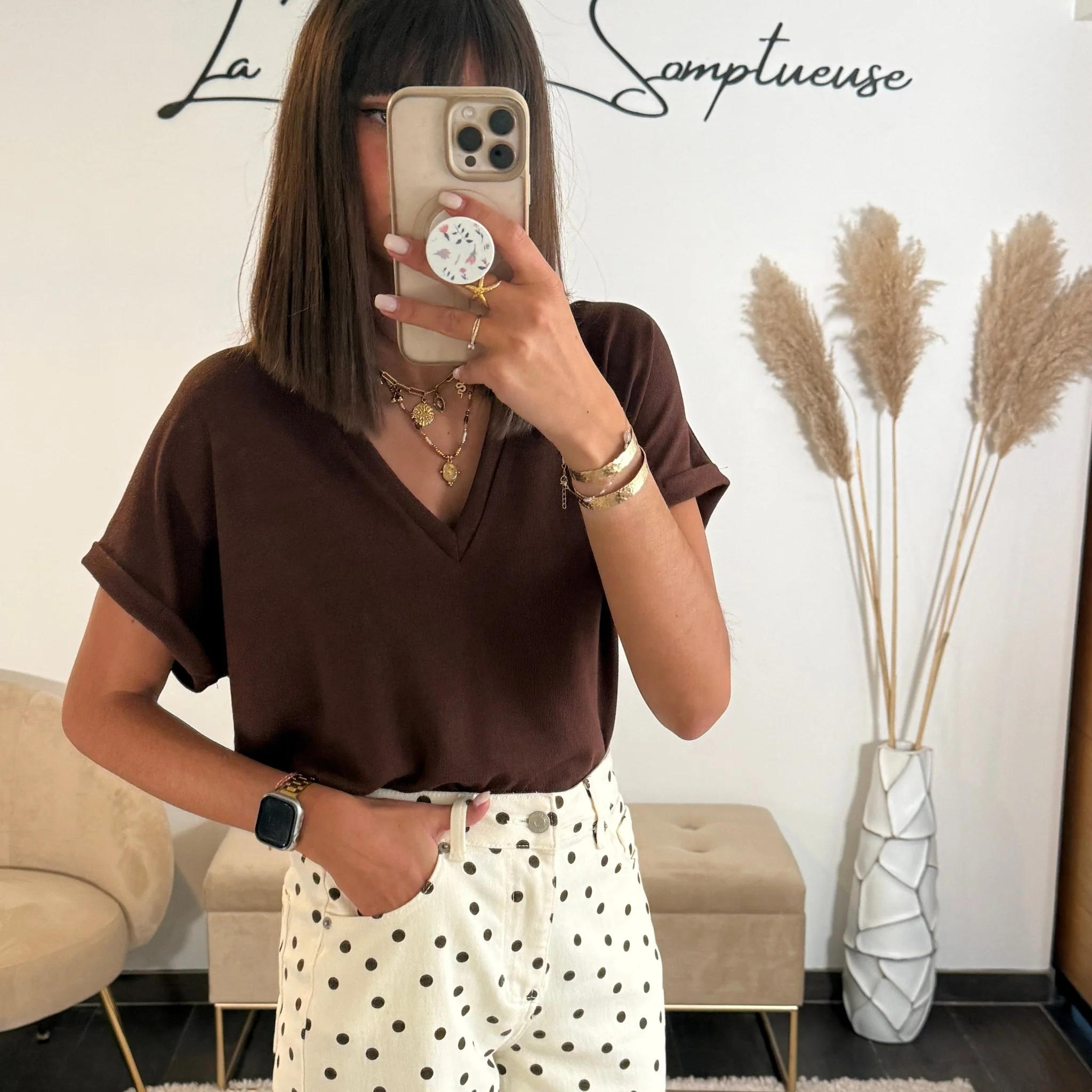 T-SHIRT CHOCO NAEL